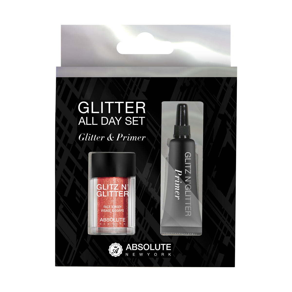 Coffret ABSOLUTE Glitz N' Glitter Jour et Nuit - Cuivre Rosé