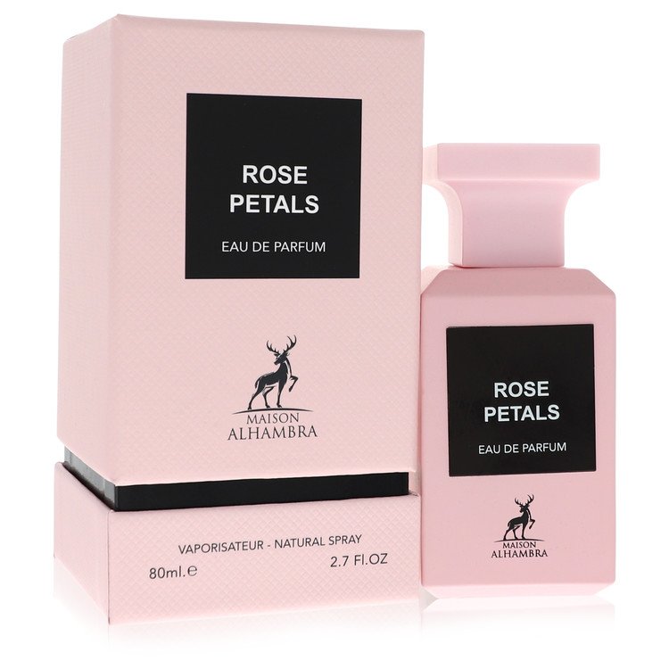 Maison Alhambra Rose Petals par Maison Alhambra Eau de Parfum Vaporisateur 80 ml pour Femme