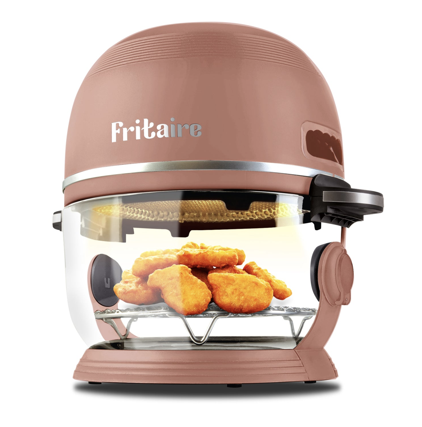 Friteuse à air autonettoyante et friteuse à air non toxique – Rose mauve