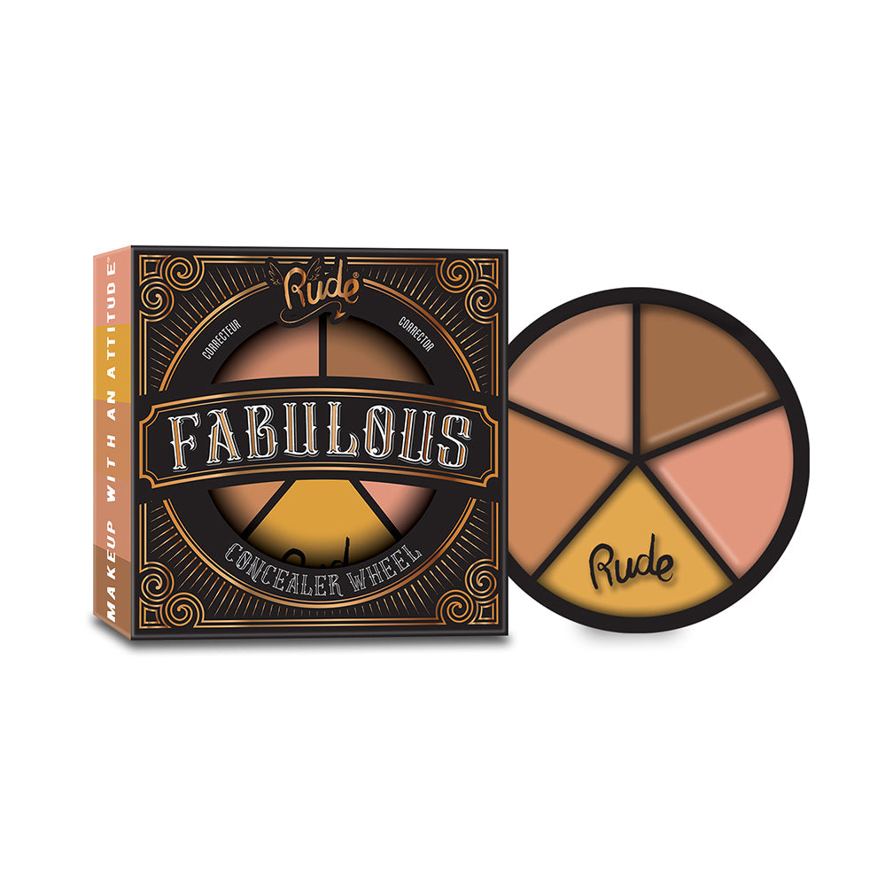 RUDE Fabulous Correcteur de Teint en Roue - Medium