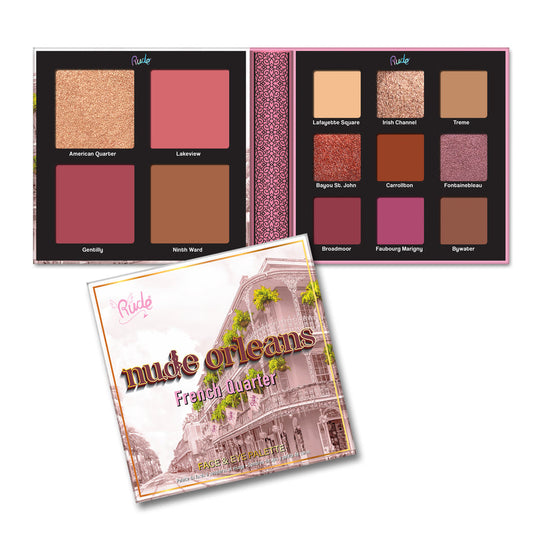 RUDE Nude Orleans Gesichts- & Augenpalette