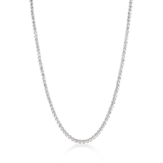 Long Elegant Cubic Zirconia Necklace