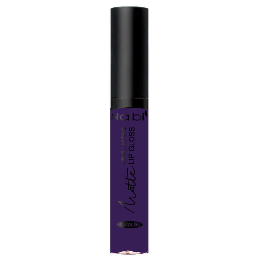 Brillant à lèvres mat Nabi Cosmetics - Prune foncée