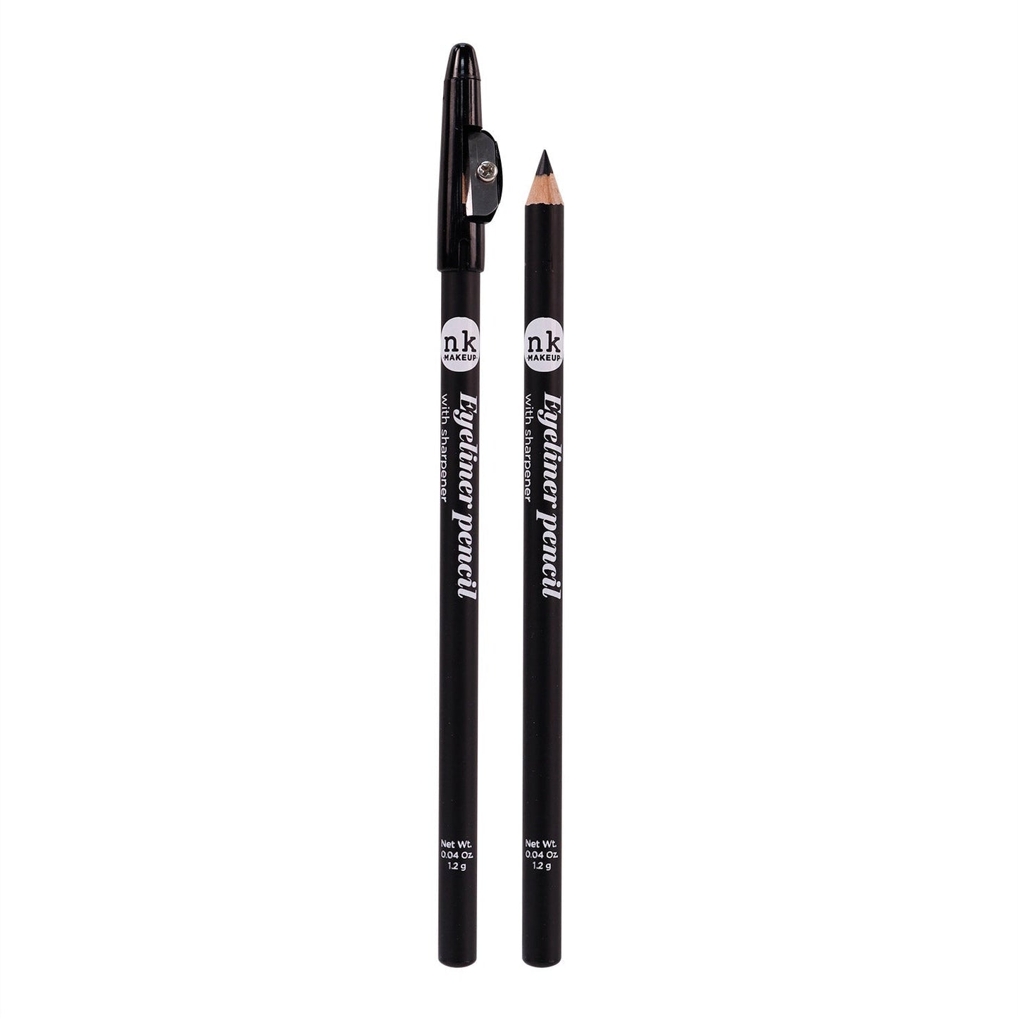 NICKA K Eyeliner Pencil mit Anspitzer – Schwarz (Neu)