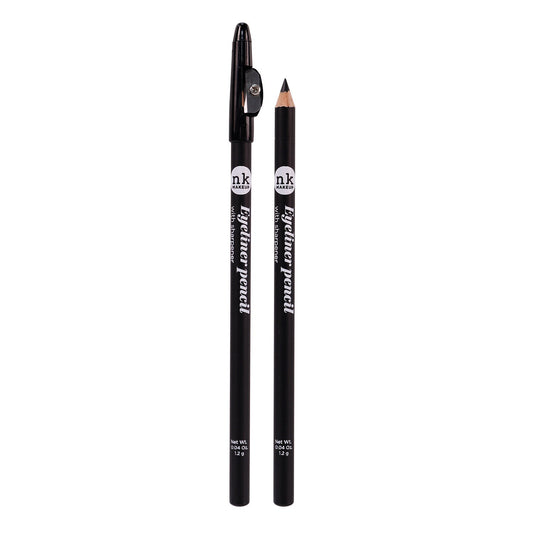 Crayon eye-liner NICKA K avec taille-crayon - Noir (Nouveau)