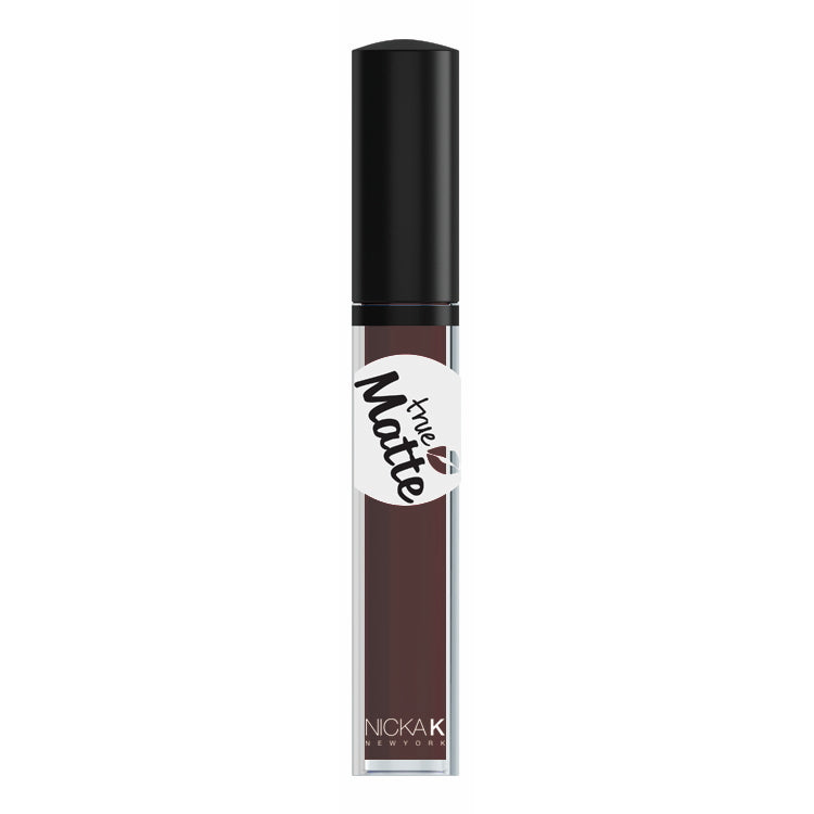 NICKA K True Matte Lippenstift – Aubergine