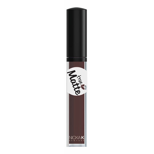 NICKA K Rouge à Lèvres Mat Intense - Aubergine