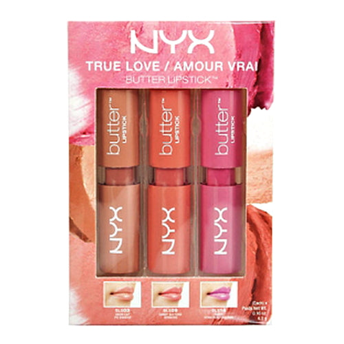NYX Cosmetics Butter Lippenstift True Love Set