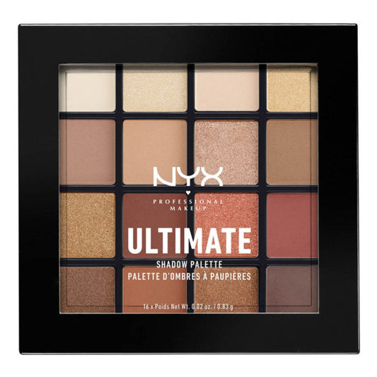 Palette Ultimate Shadow NYX - Tons Neutres Chauds