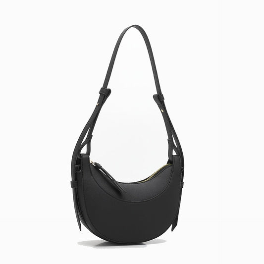 Half moon bag, adjustable shoulder strap crossbody shoulder bag for women, crescent bag, triple use shoulder bag, hobo bag for women,