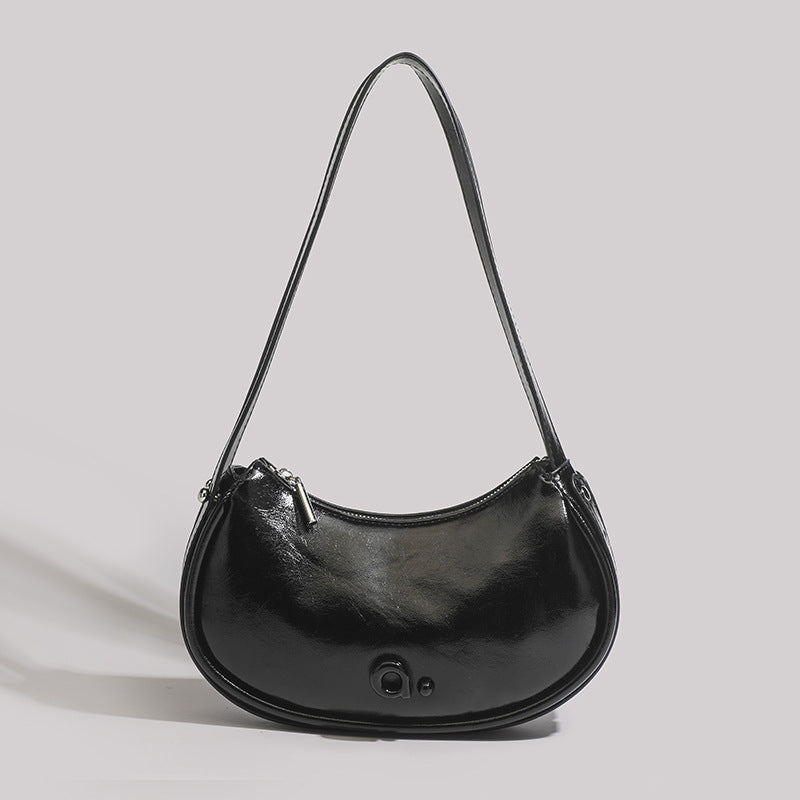 Small shoulder bag bag women's summer, French shoulder handbag elegant hobo