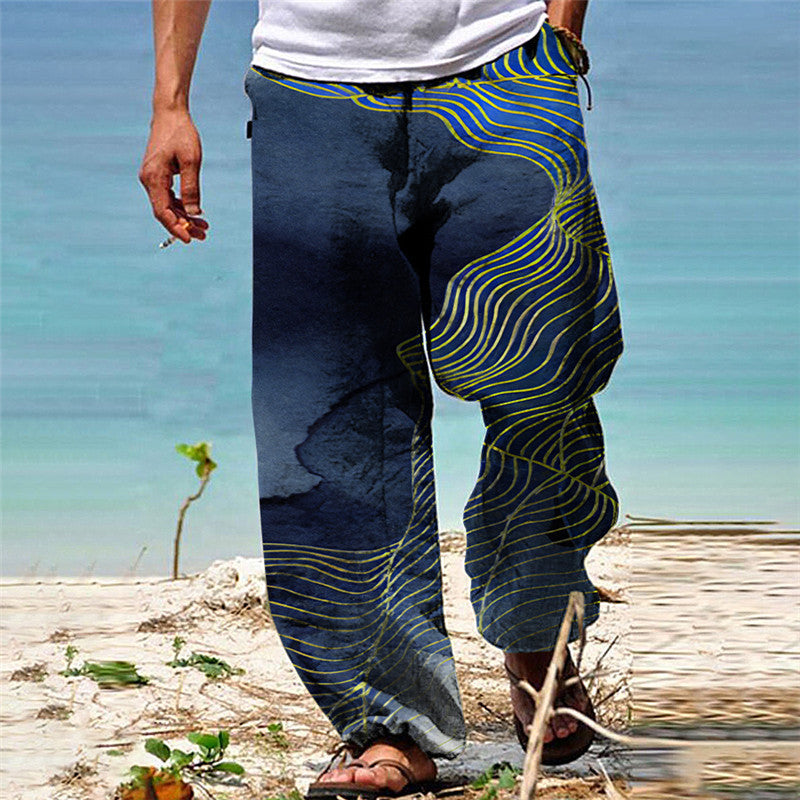 Men's Fashion Summer Beach Trousers