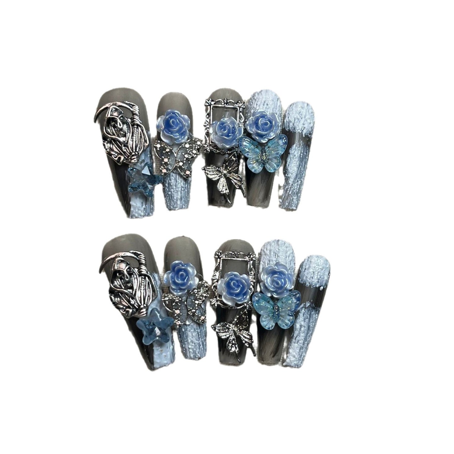0945- Handmade press on nails fake nails removable