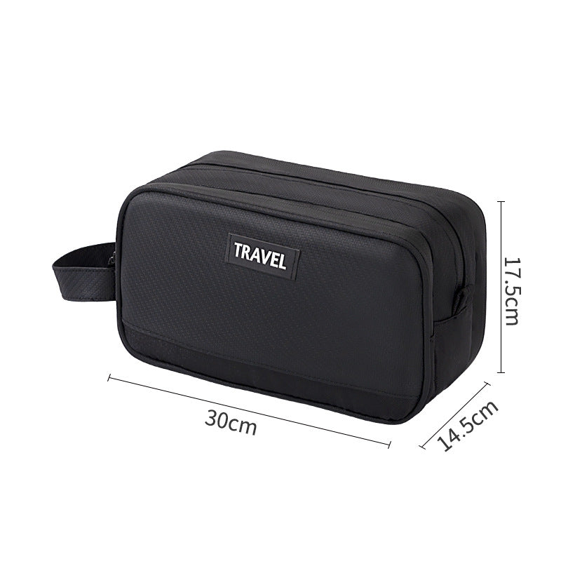 Cosmetic bag, business trip toiletries storage bag, three-layer dry and wet separation men's toilet bag, makeup bag organizer,Makeup bag with compartments,