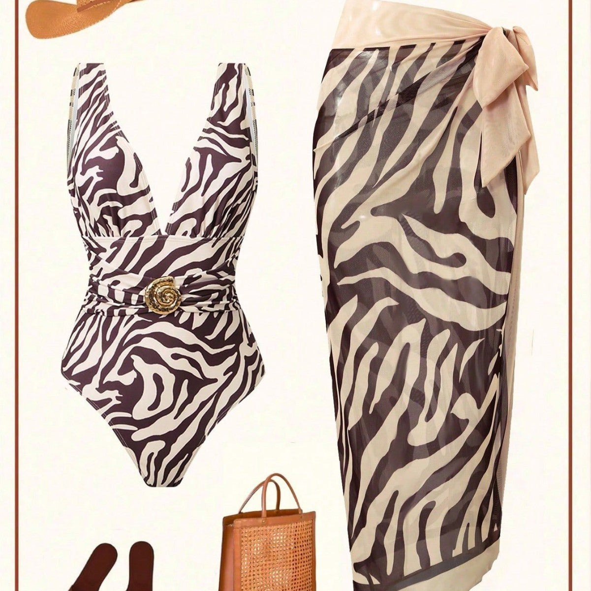 Women's Swimsuit, High-End Beach Set (Two Pieces)