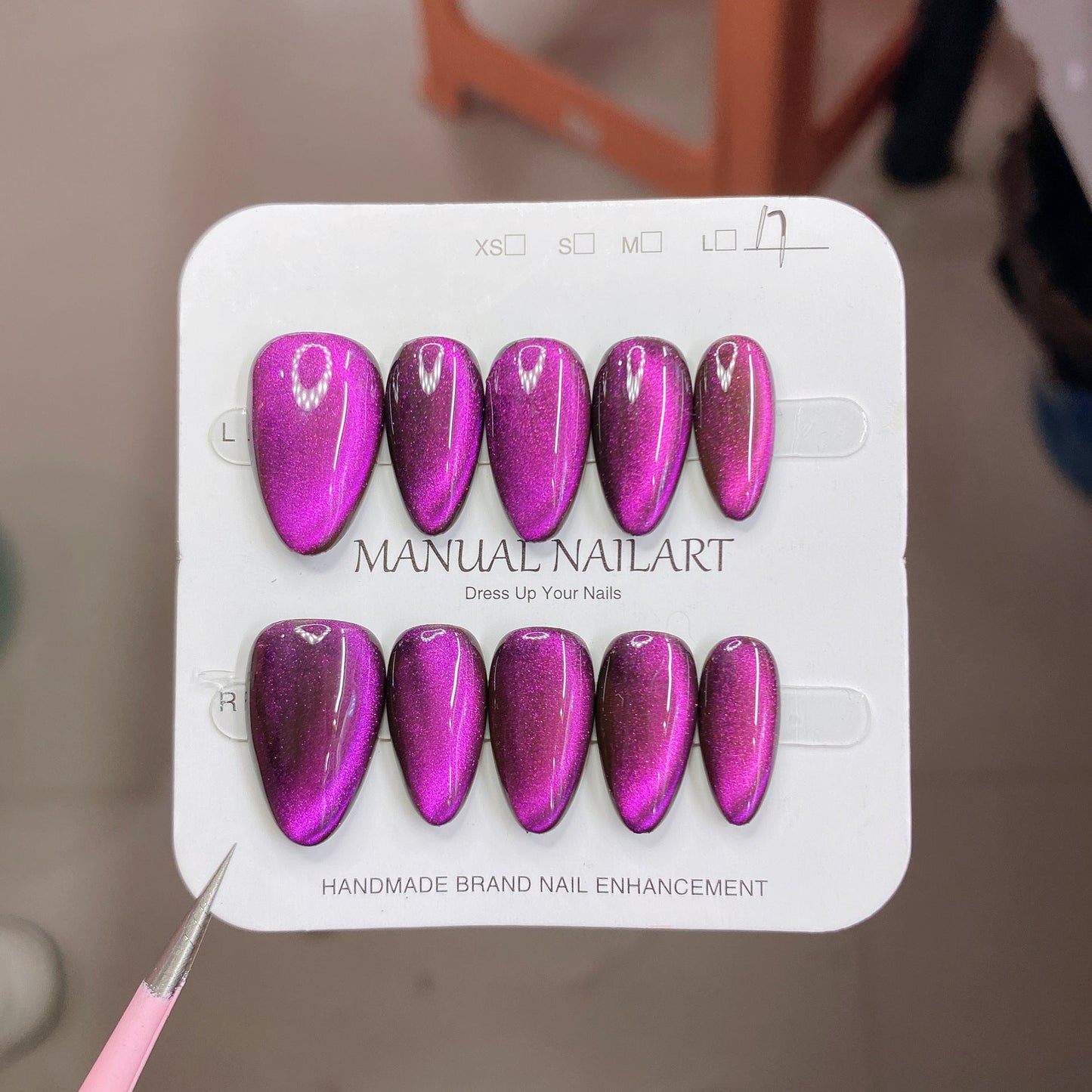 0965- Handmade press on nails fake nails removable