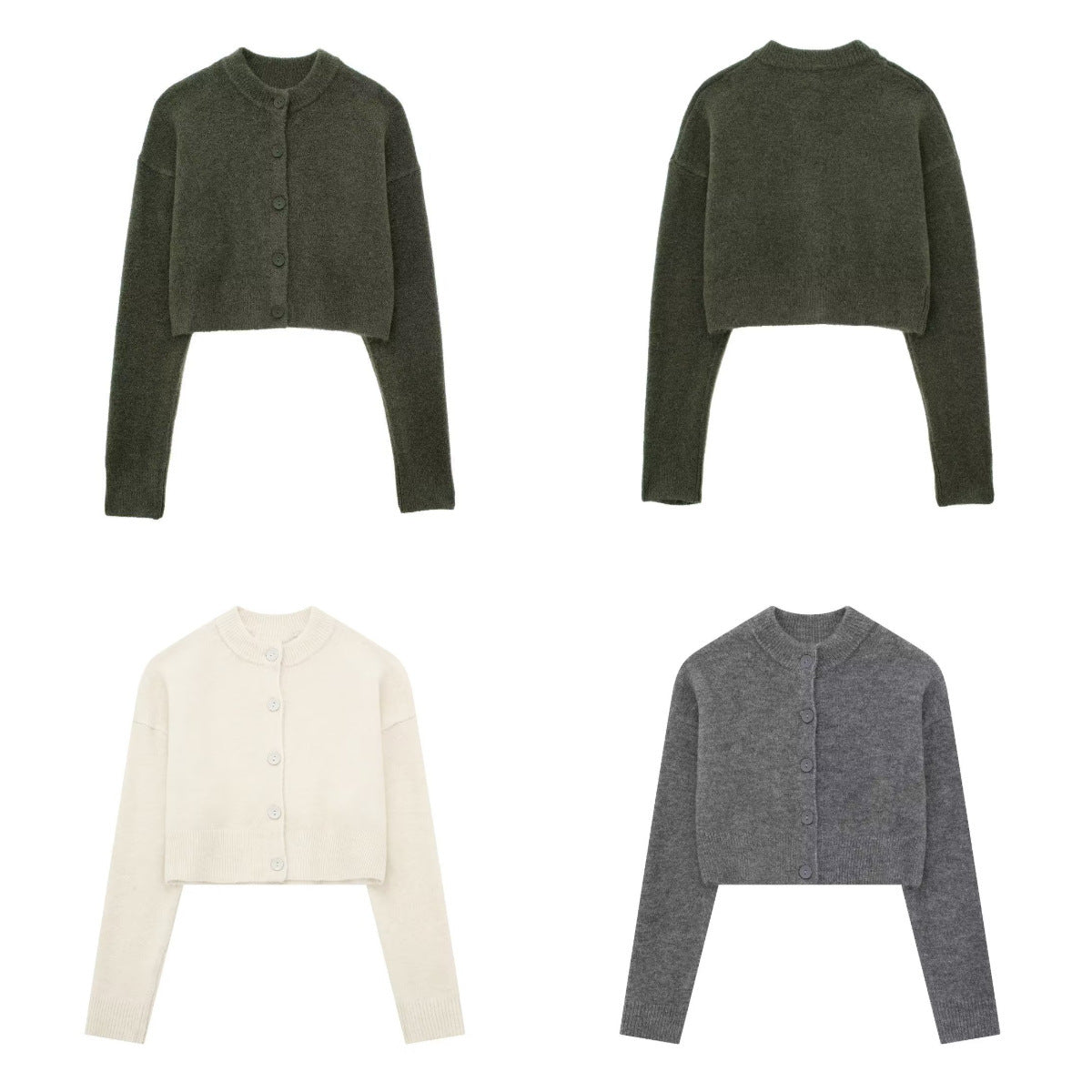 Women's Short Knit Cardigan