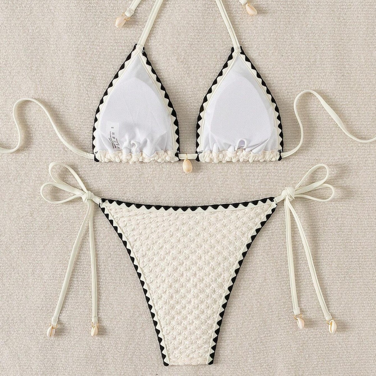 Style Printed Two Piece Lingerie Floral Swimsuit Sexy Split Bikini Set