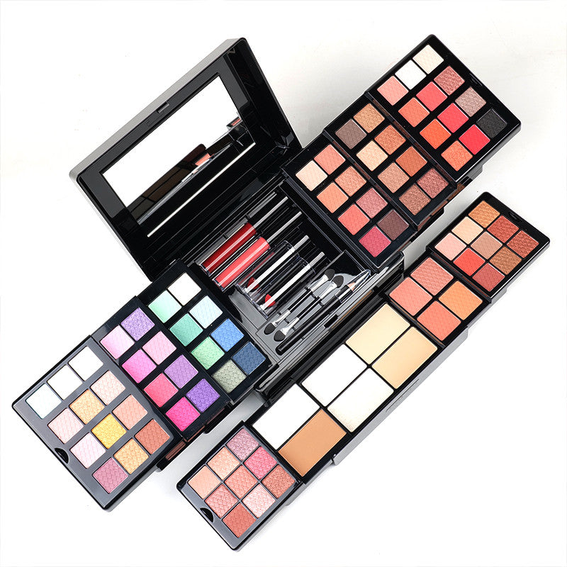190-Color Matte Makeup Palette Gift Set – Eyeshadow, Blush & More in Stunning Collector Cases