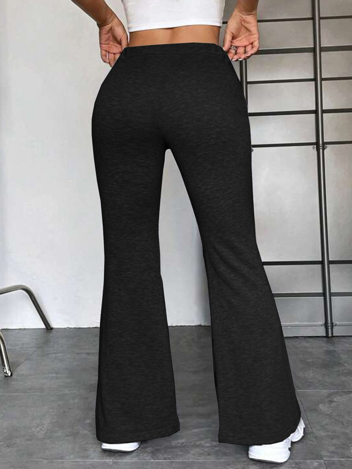 Stitched Flared Yoga Pants