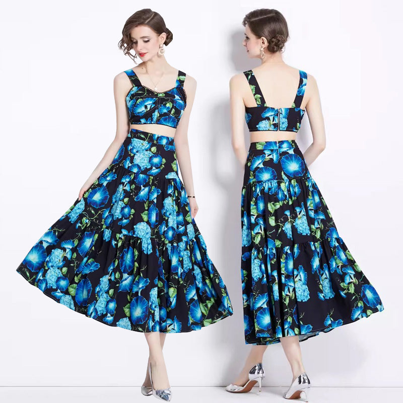 Robe d'été courte à manches courtes pour célébrité