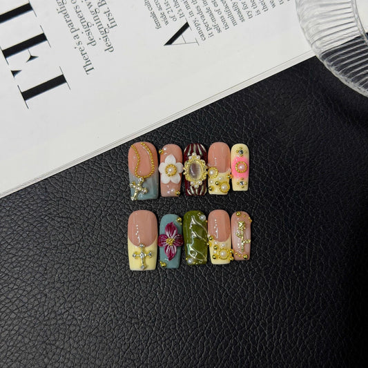 Original Spice Girl handcrafted design hand-painted pinch three-dimensional carving drill wholesale