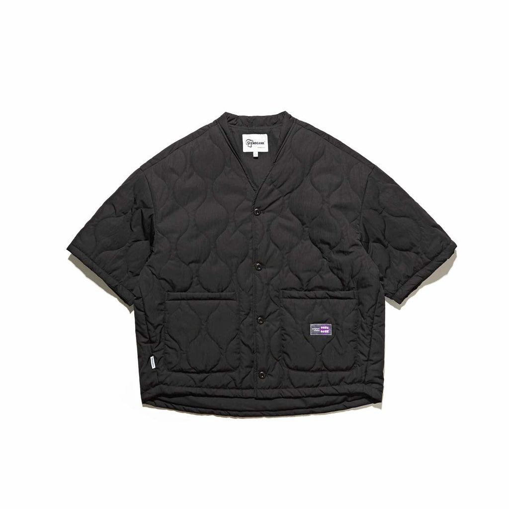 Japanese Loose Simple Washed Half Socks Cotton Coat Jacket