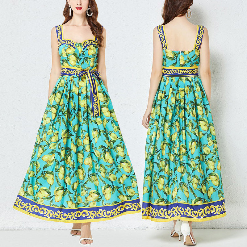 Robe d'été courte à manches courtes pour célébrité