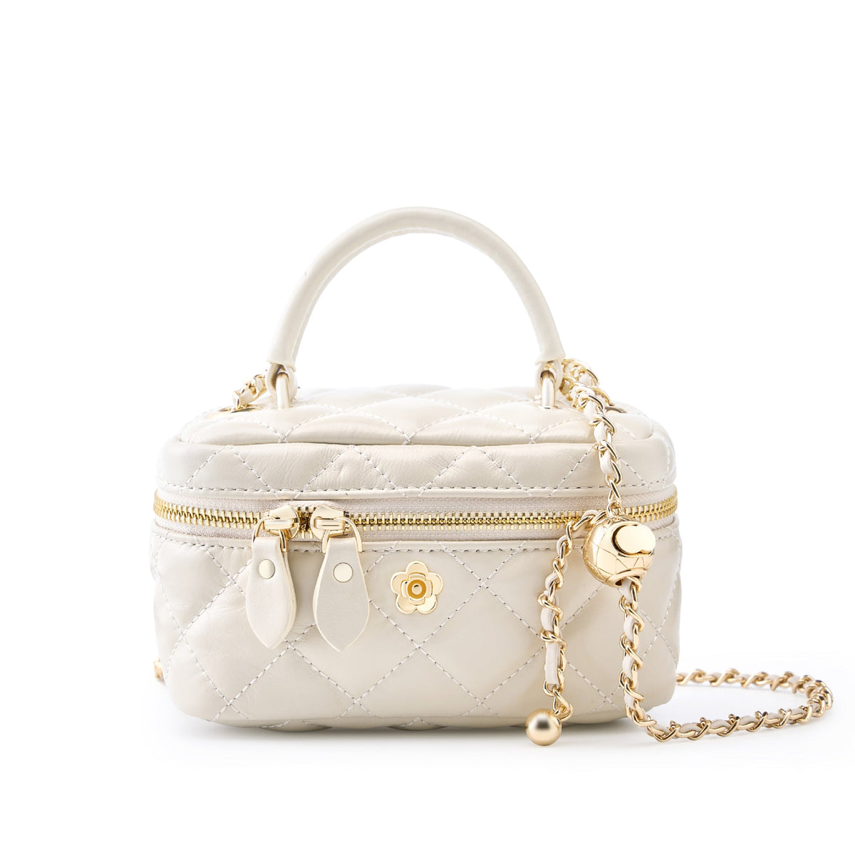 Western Style Rhombus Chain Crossbody Bag