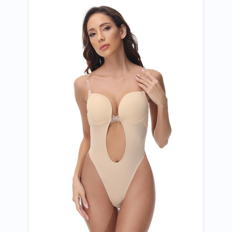 Women's Seamless Shapewear Invisible Underwear Slimming Backless Wedding Dress Evening Gown Bodysuit