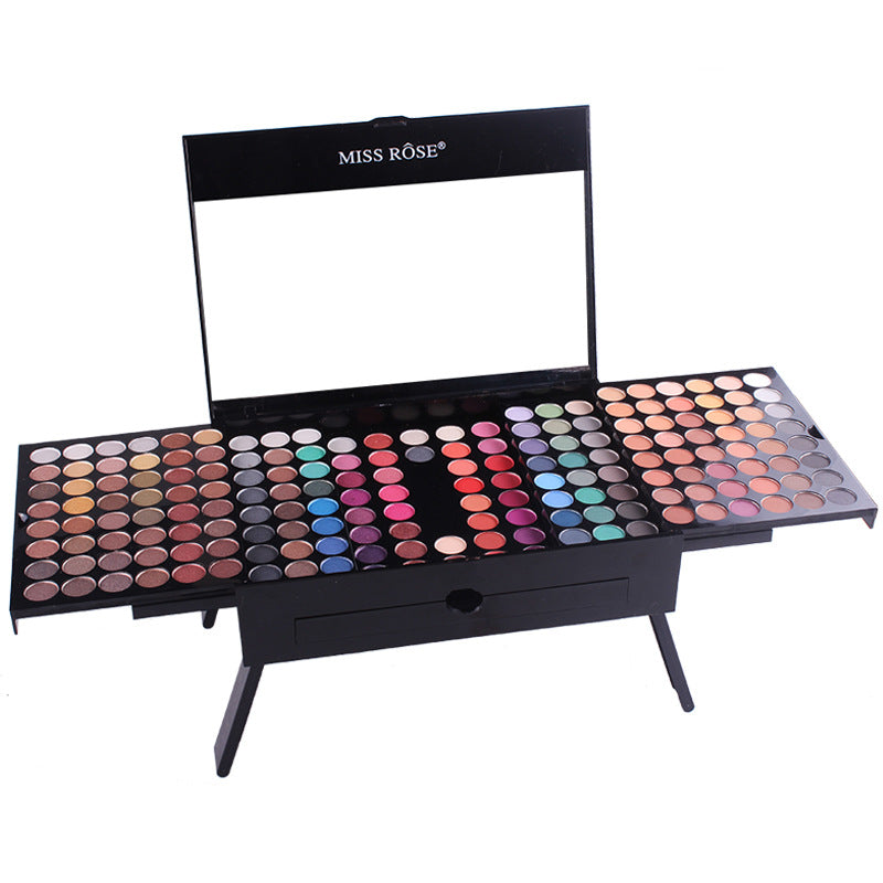 190-Color Matte Makeup Palette Gift Set – Eyeshadow, Blush & More in Stunning Collector Cases