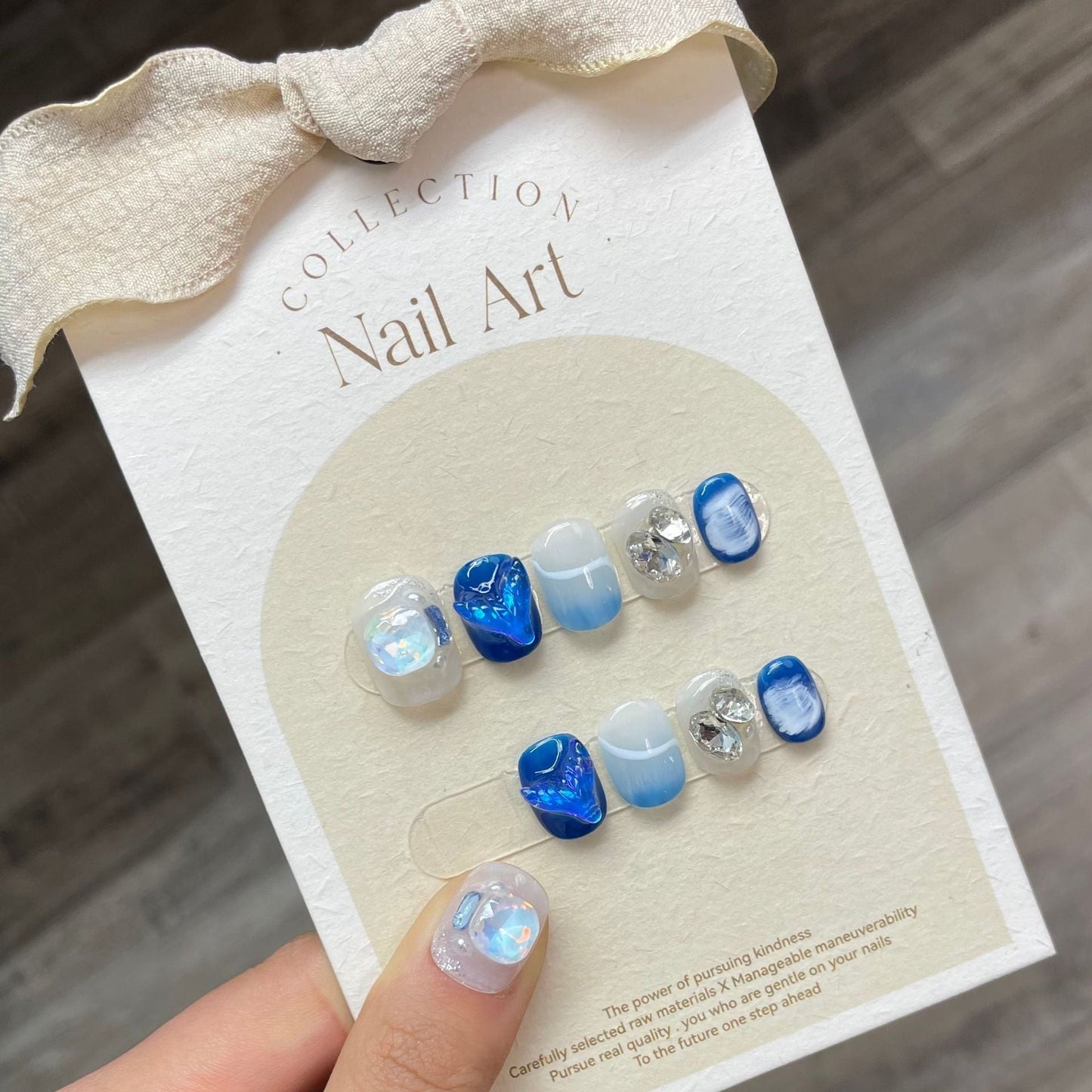1024- Handmade press on nails fake nails removable