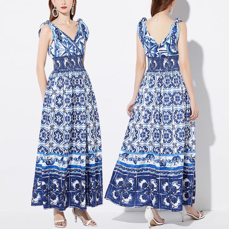 Robe d'été courte à manches courtes pour célébrité