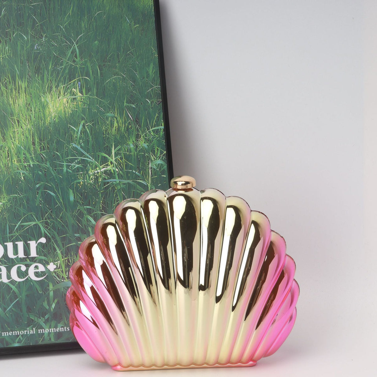 Shell Box Bag, Clutch Purse, Dinner Purse evening Clutch Purse Party