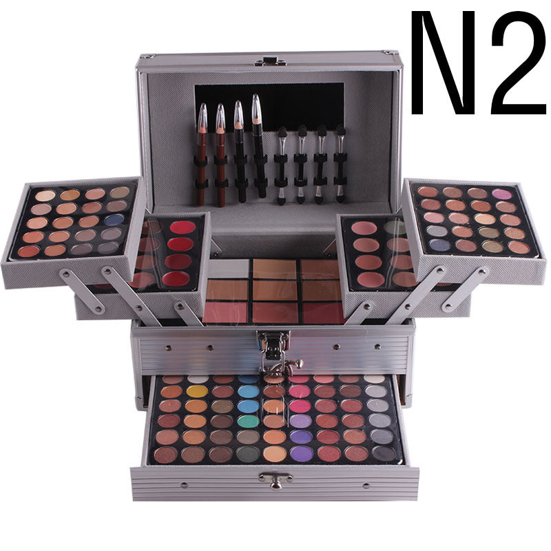 190-Color Matte Makeup Palette Gift Set – Eyeshadow, Blush & More in Stunning Collector Cases