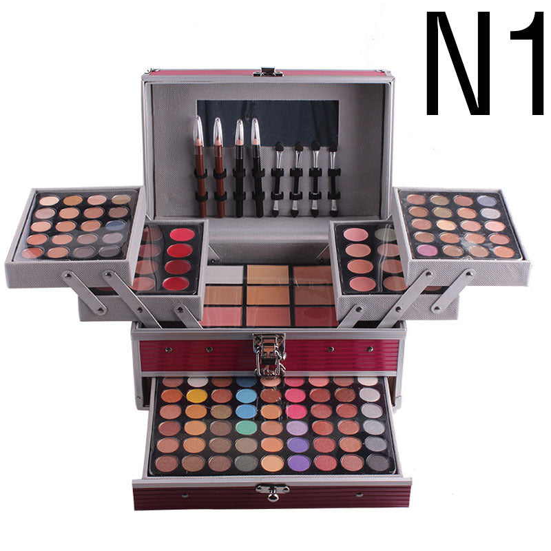 190-Color Matte Makeup Palette Gift Set – Eyeshadow, Blush & More in Stunning Collector Cases