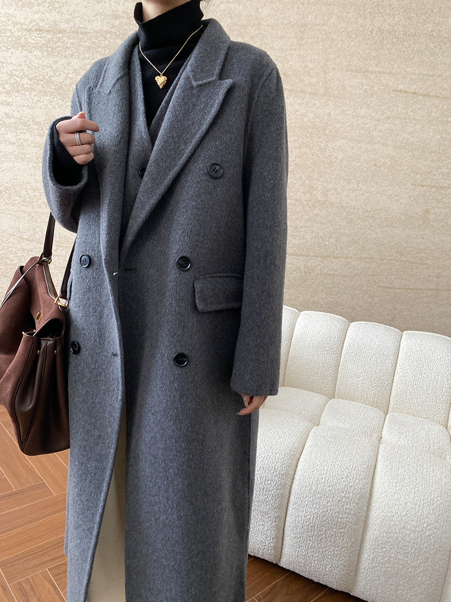 Old Money Style Wool Vest Two-Piece Set