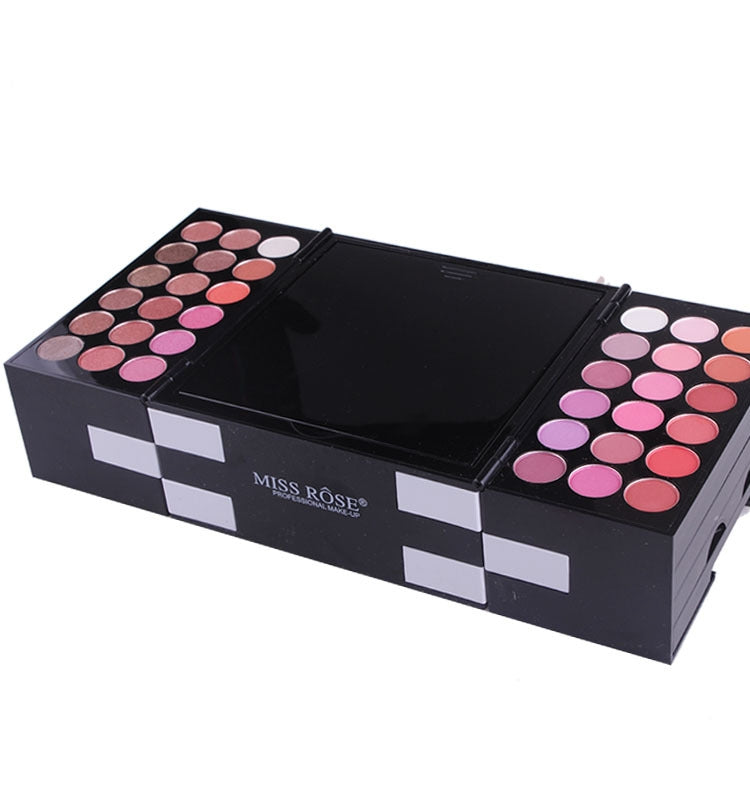 190-Color Matte Makeup Palette Gift Set – Eyeshadow, Blush & More in Stunning Collector Cases