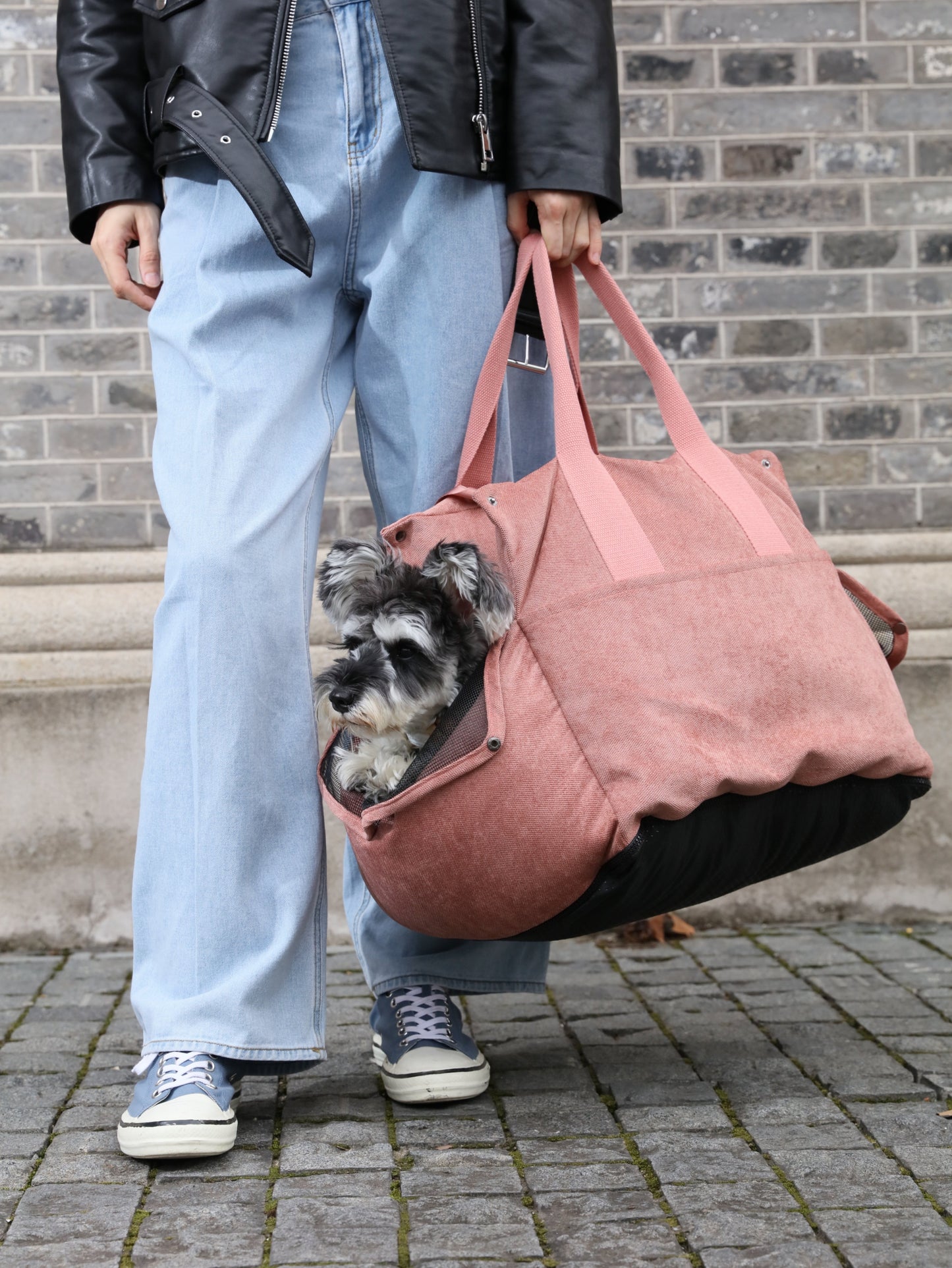 Siège de voiture pour chien Puff Guard - Bleu