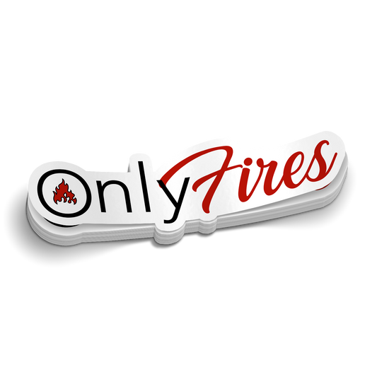 Aufkleber Nur für Feuer - 15er-Pack Spezialangebot