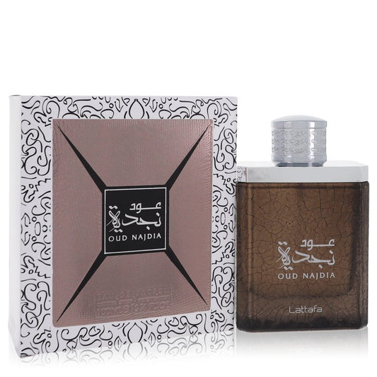 Oud Najdia by Lattafa Eau De Parfum Spray (Unisex) 100 ml für Damen