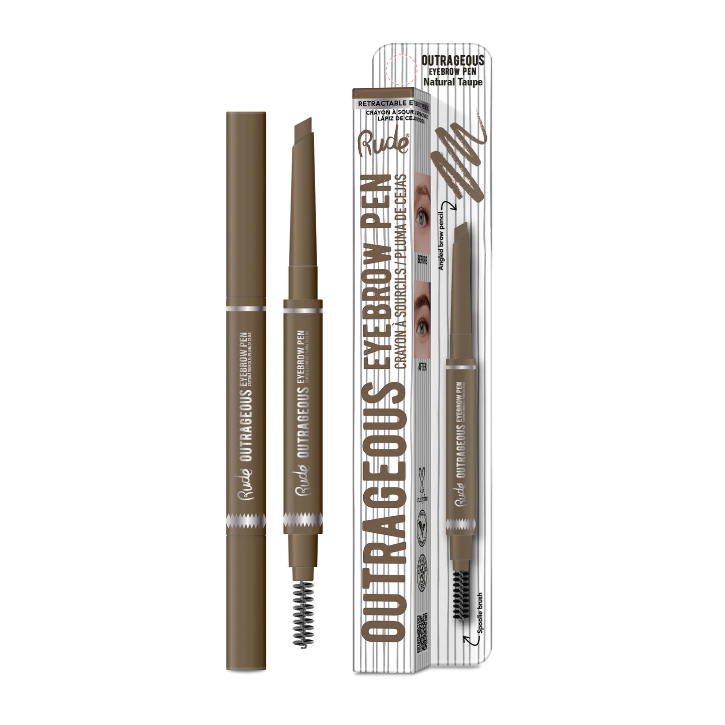 Crayon Sourcils RUDE Outrageous - Taupe Naturel