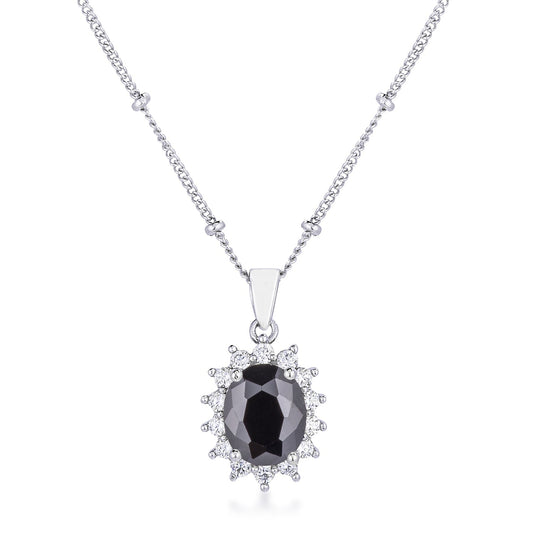 Petite Royal Oval Pendant