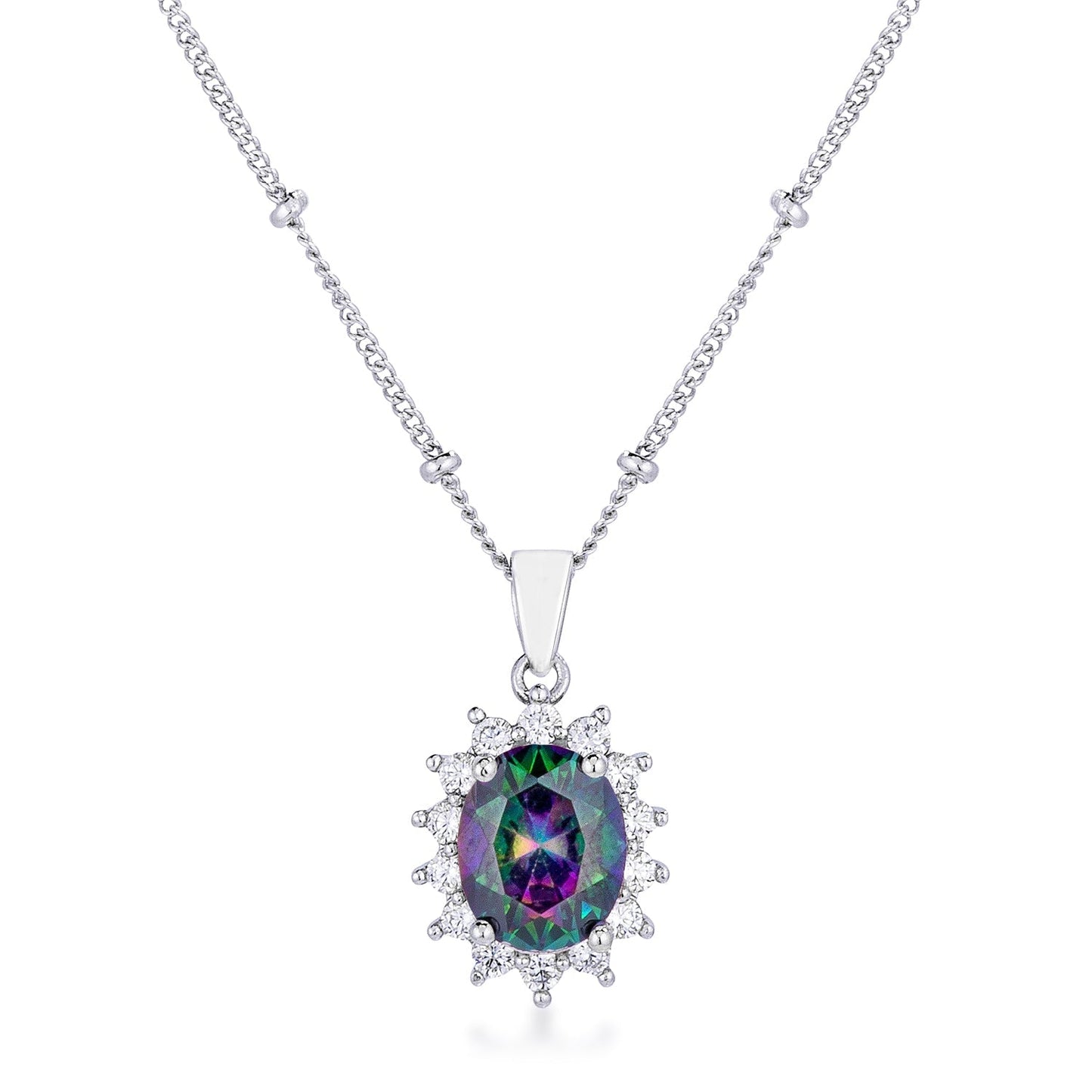 Petite Royal Oval Pendant