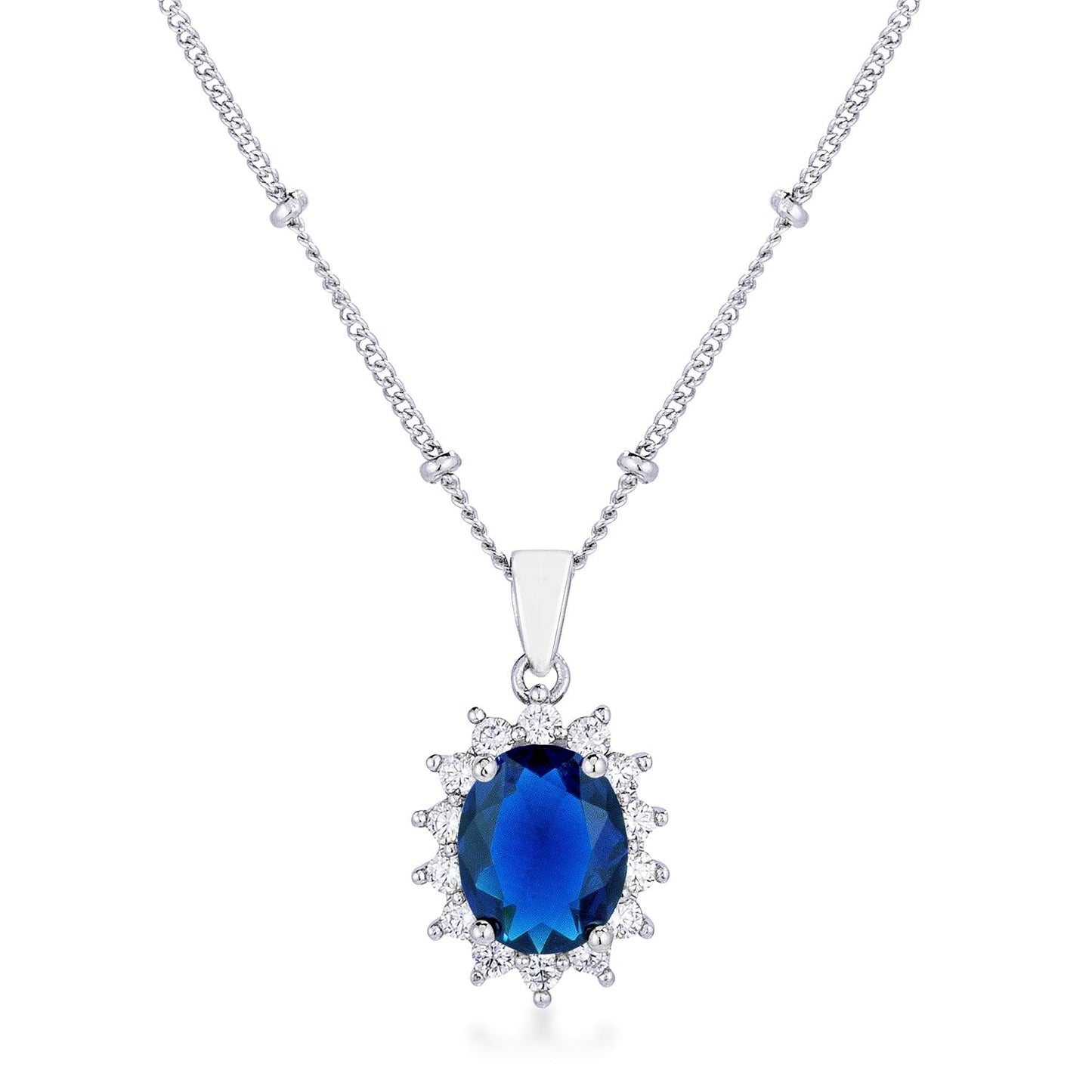 Petite Royal Oval Pendant