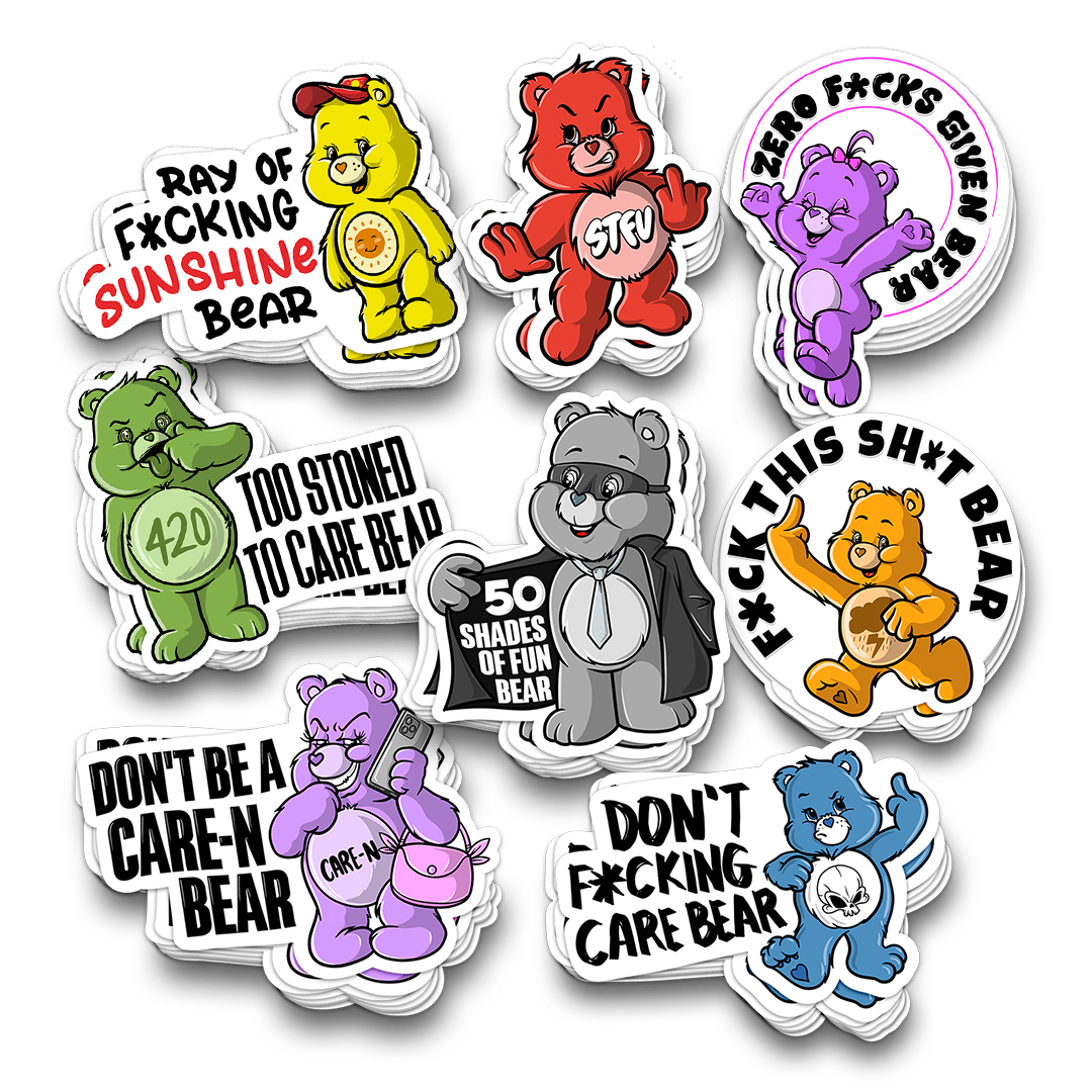 Das "Care Package" Sticker-Pack