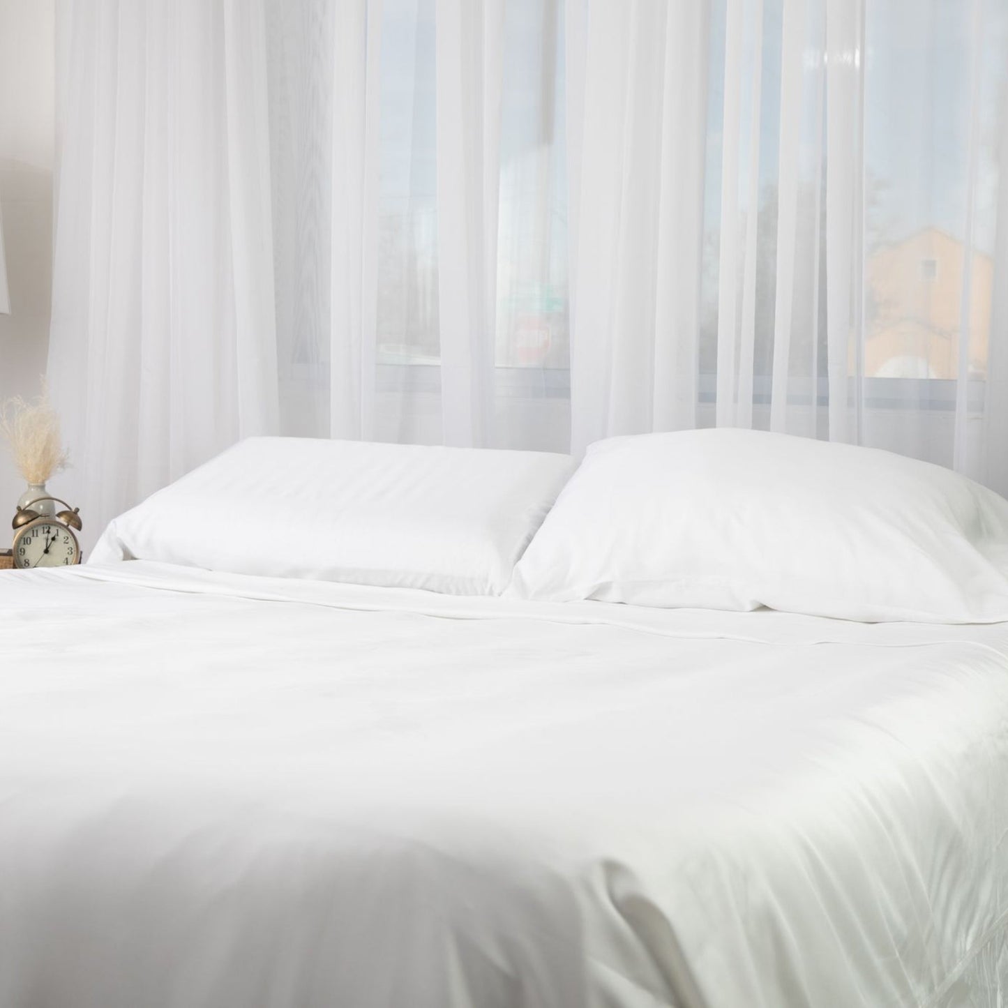 Ensemble de draps en viscose de bambou (4 pièces)