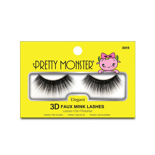 Faux cils 3D élégants Pretty Monster - 3015