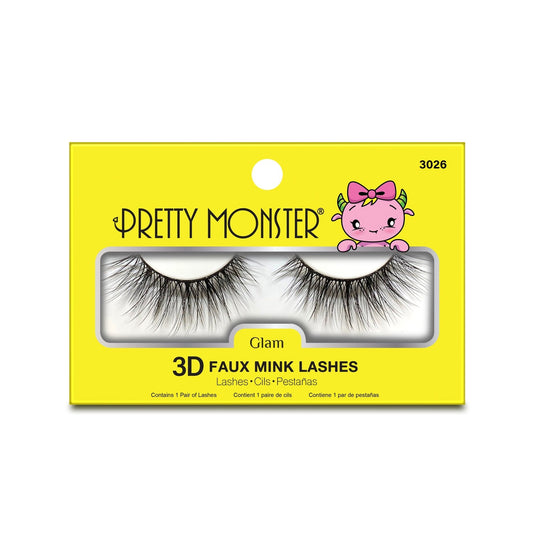 Faux cils 3D Pretty Monster Glam