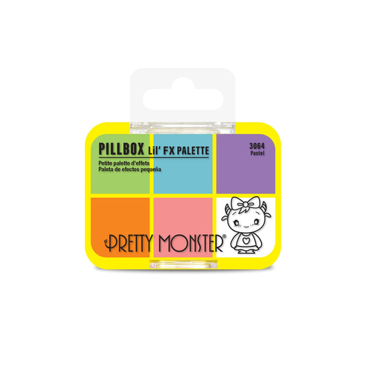 Palette Pretty Monster Pillbox Lil' FX - Pastel